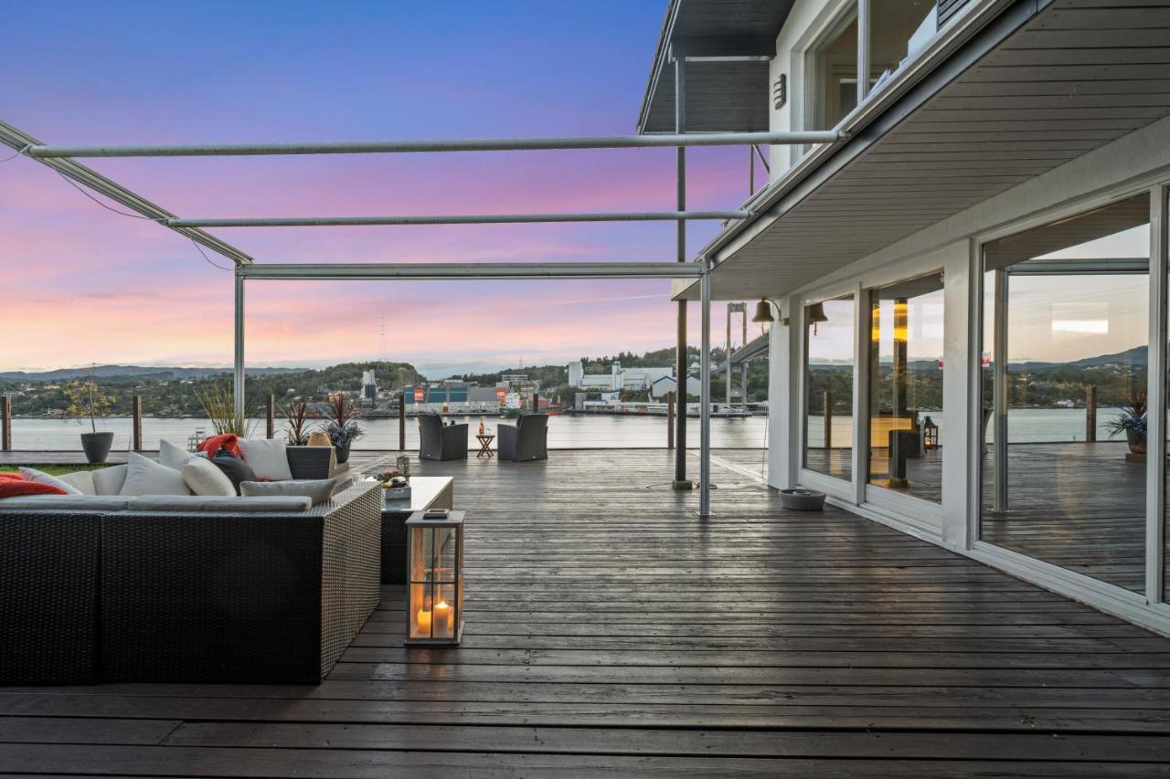 Appartement Penthouse Leilighet 200 Kvm Vakker Sjoutsikt. à Bergen Extérieur photo